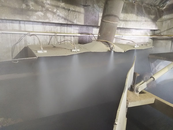農墾熱電廠下料口幹霧抑塵案例